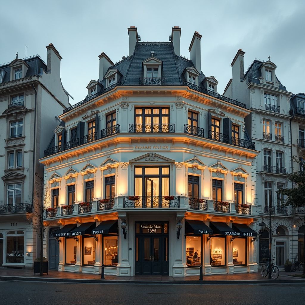 สัญลักษณ์ของความฝันและความมุ่งมั่นใน Grande Maison Paris